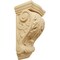 Ekena Millwork 8"W x 6 1/2"D x 15"H Large Farmingdale Acanthus Corbel, Alder COR08X06X14FRAL - alternate 1